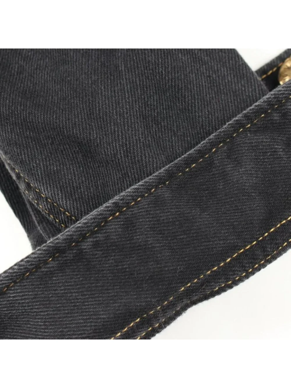 Louis Vuitton Denim Jacket Logo Embroidery Uq4 Cotton